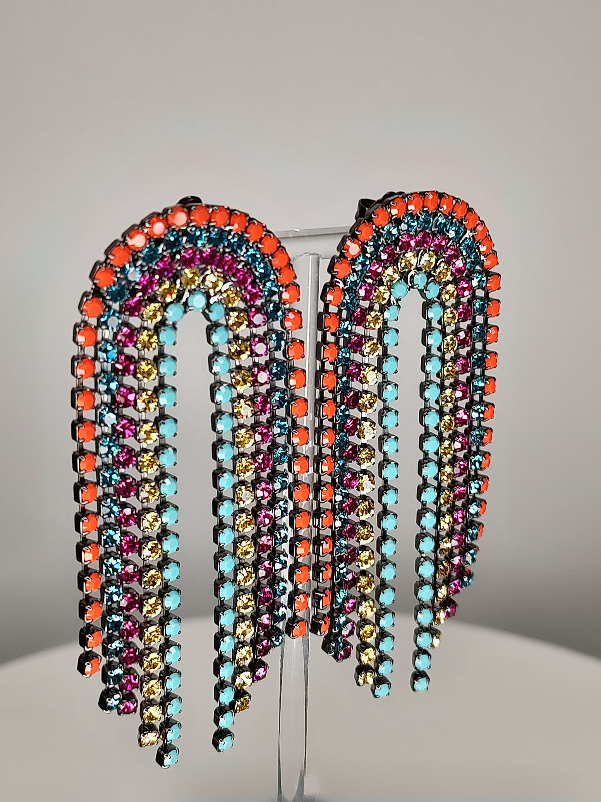 Waterfall Gunmetal Coral Mix