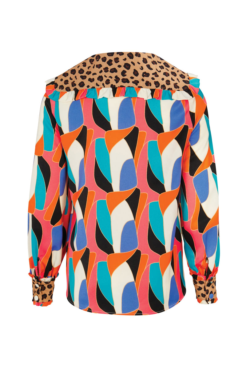 Abstract Puglia Blouse