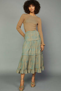 Ribbed Cutout Midi Dress