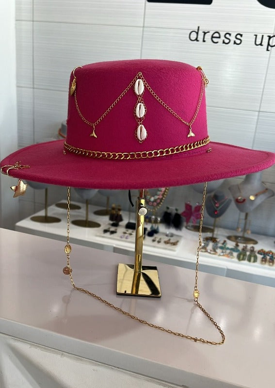 Embellished Handmade Hat