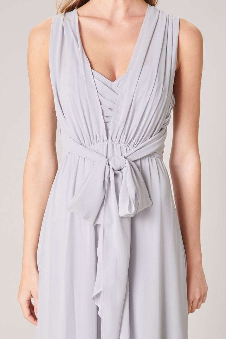 Ruched Sweetheart Convertible Dress