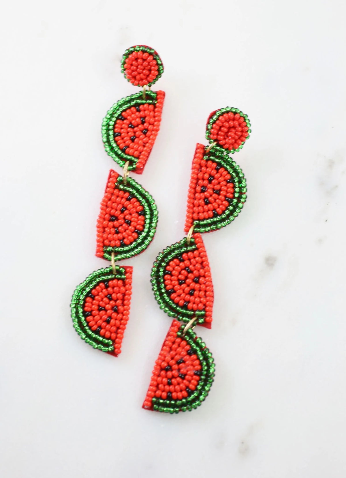 ‘Zest of Life’ Beaded Earrings