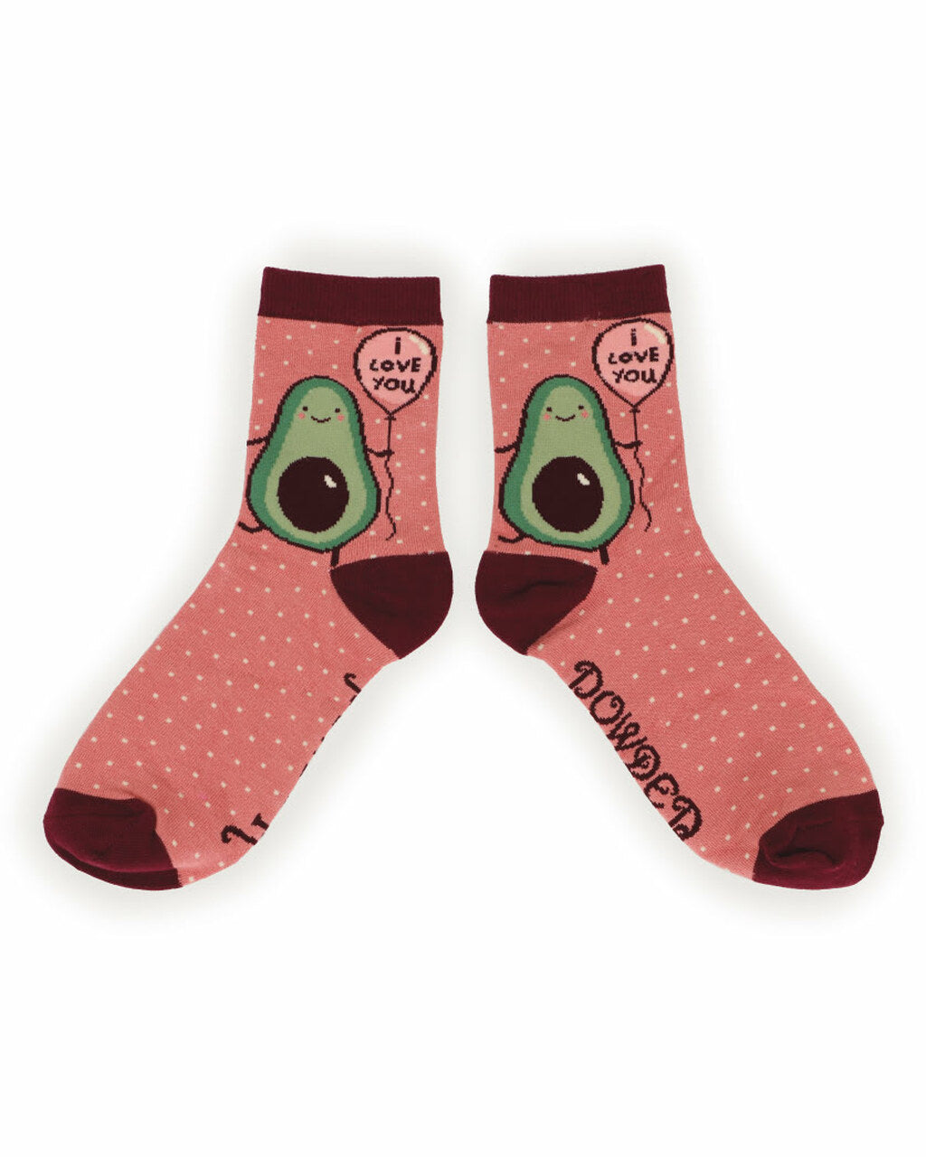 ‘I Love You’ Avocado Ankle Socks