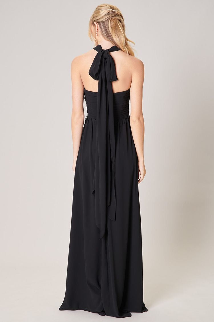 Nova cross shop front maxi dress