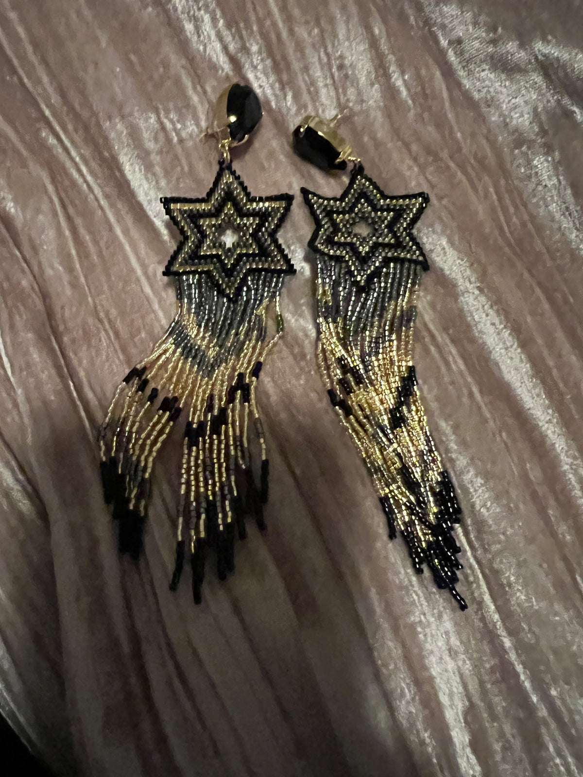 Fringe Stars Earrings